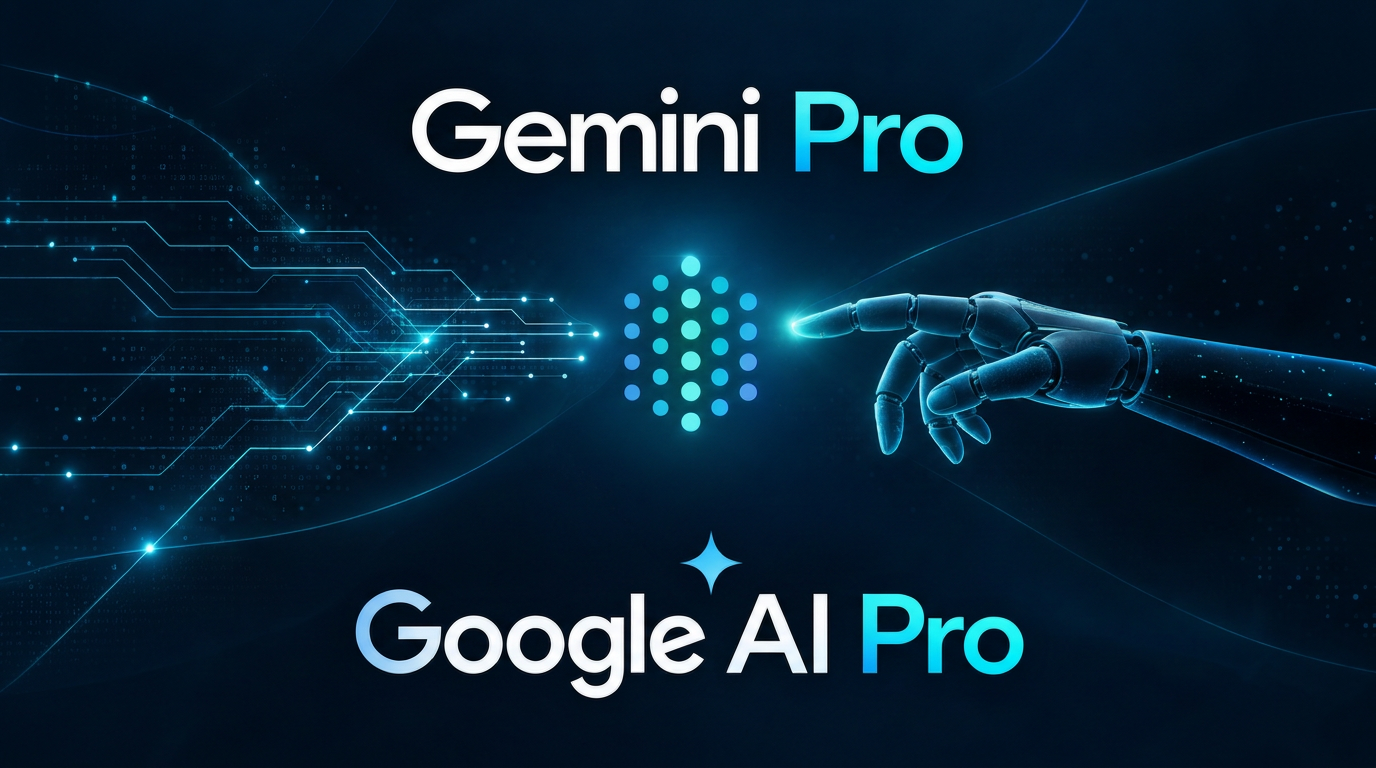 Gemini Pro and Google AI Pro product artwork